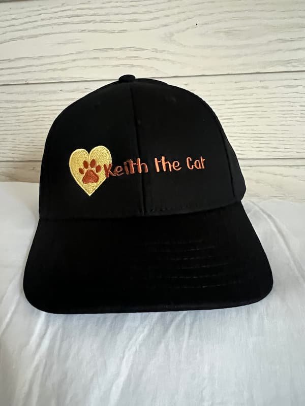Keith the Cat black hat
