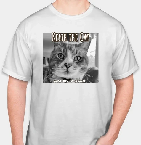 Keith the Cat t-shirt