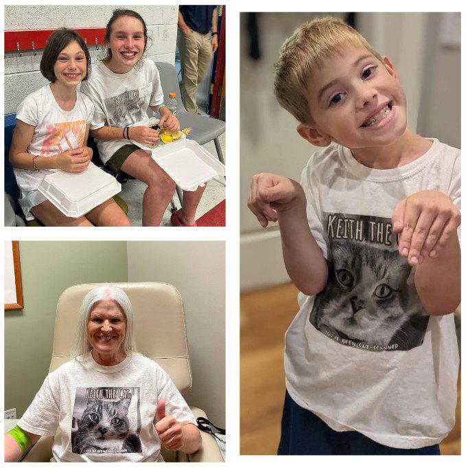See the Smiles Behind Keith the Cat Shirts