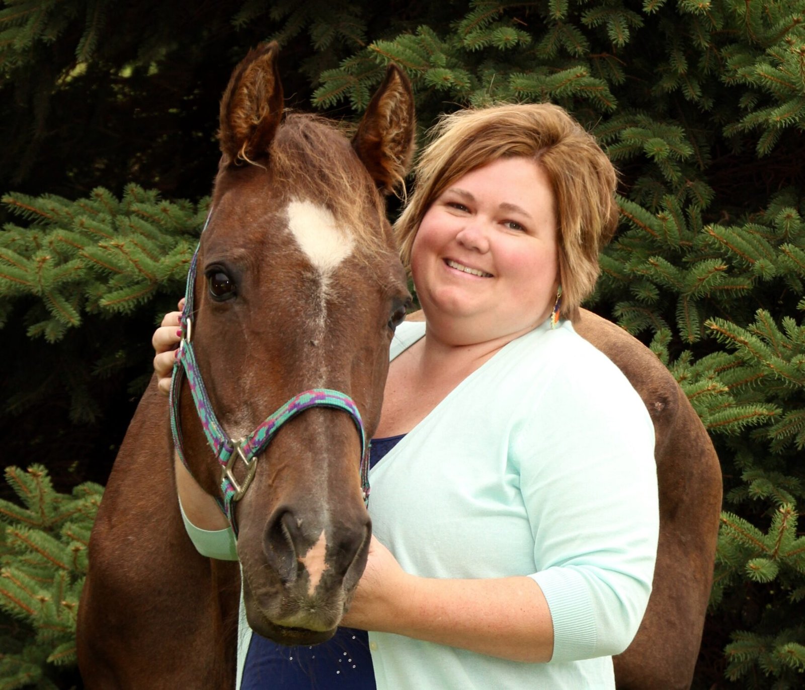 Holly with her Horse