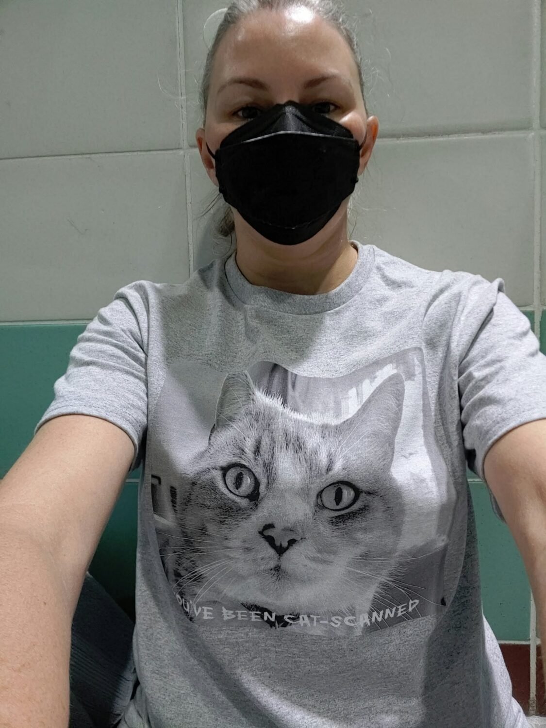 Dawn Campbell wearing a mask